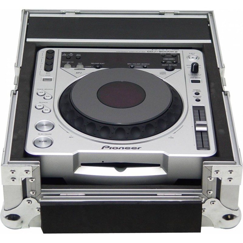 Zomo Flightcase PC-800 | Pioneer CDJ-800 - argento 0030101601 - vaiconlasigla