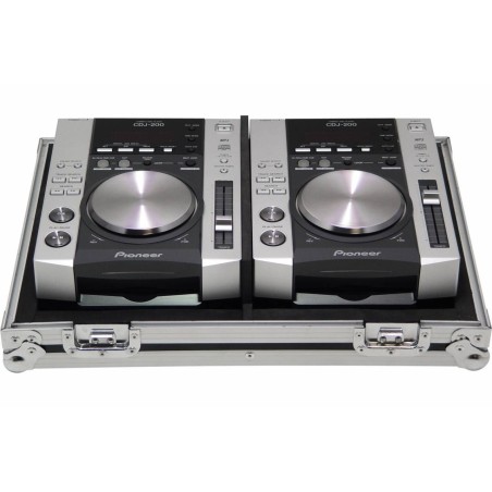 Zomo Flightcase PC-200/2 | 2x Pioneer CDJ-200 - purple 0030101688 - vaiconlasigla