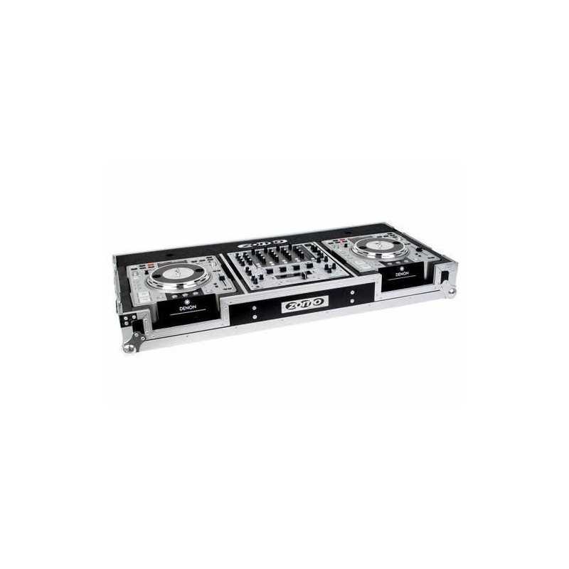Zomo DN-3500/12 - Flightcase 2x DN-S3500 + 1x 12" Mixer - purple 0030101929 - vai con la sigla