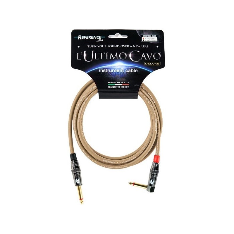REFERENCE ULTIMO CAVO RCI-DELUXE-BG-JJR-3-N cavo strumento - vai con la sigla