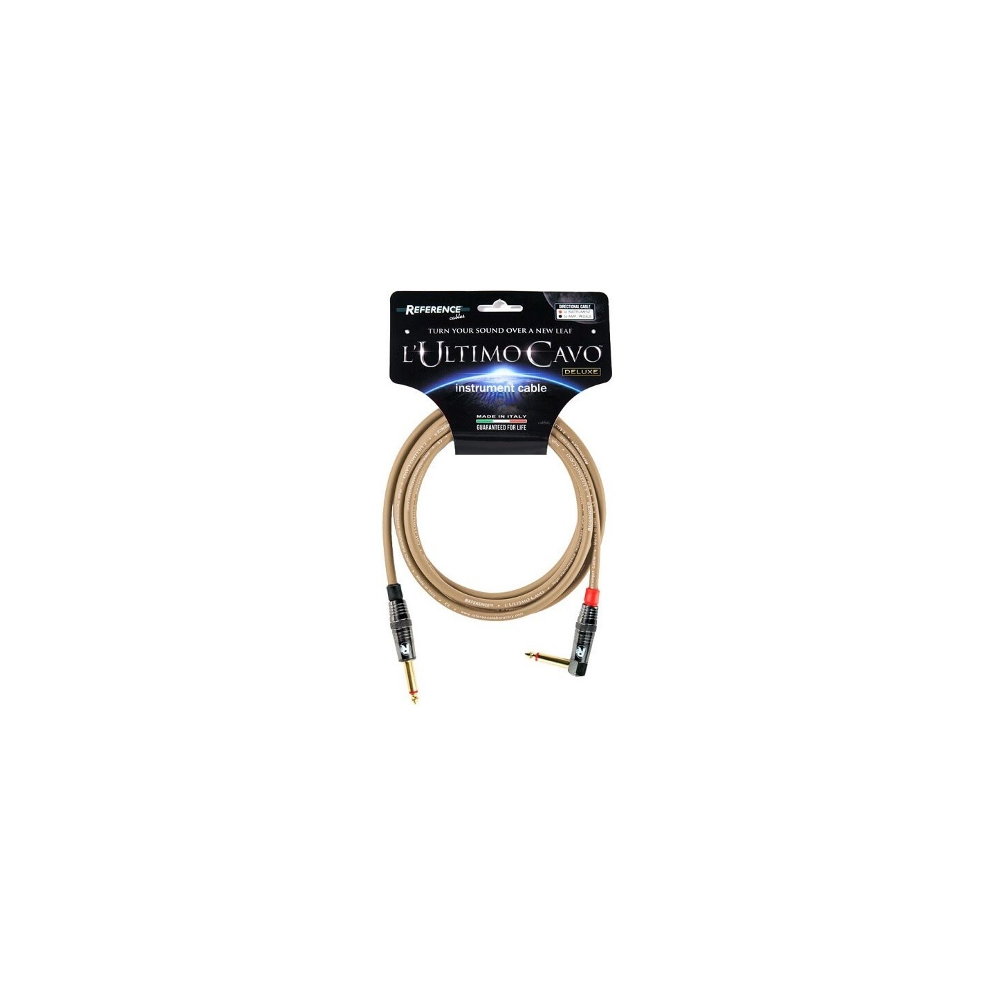 REFERENCE ULTIMO CAVO RCI-DELUXE-BG-JJR-3-N cavo strumento - vai con la sigla
