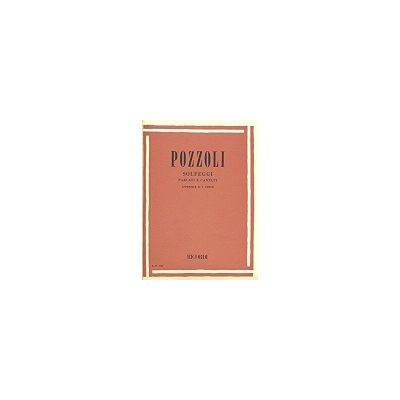 Pozzoli Solfeggi parlati e cantati  1 Corso - vai con la sigla