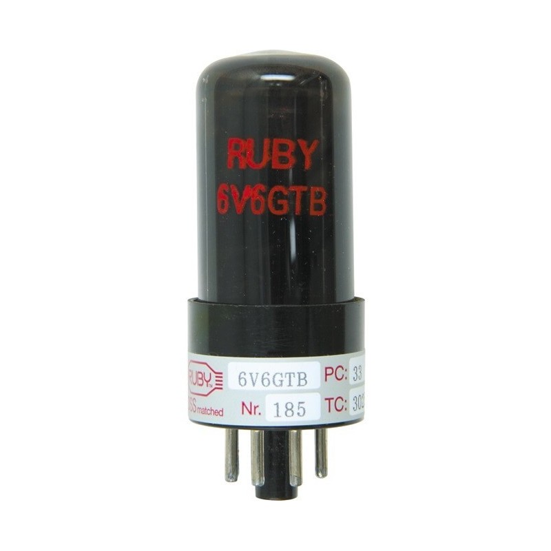 RUBY 6V6  Amp Tubes - vaiconlasigla