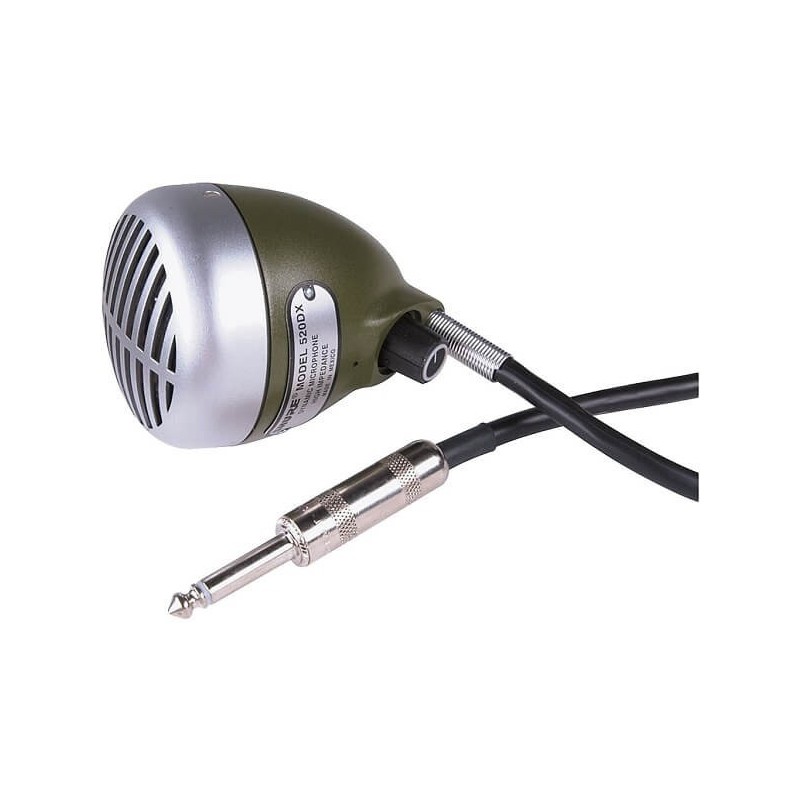 SHURE 520DX GREEN BULLET - vaiconlasigla