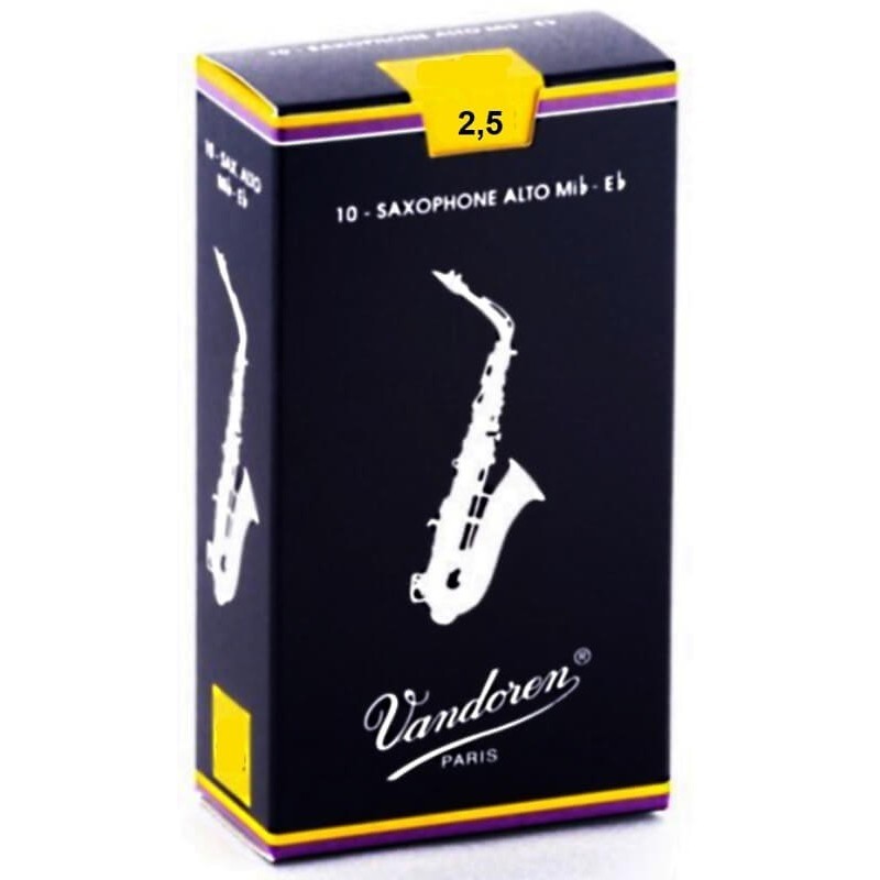 VANDOREN Ance Sax Alto SR2125 Mib 2,5 - vaiconlasigla