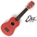 EKO PRIMO Ukulele Soprano red - vai con la sigla