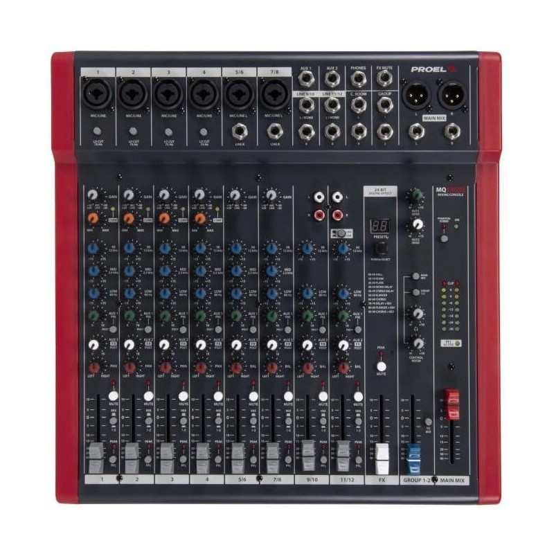 PROEL MQ12USB mixer - vaiconlasigla