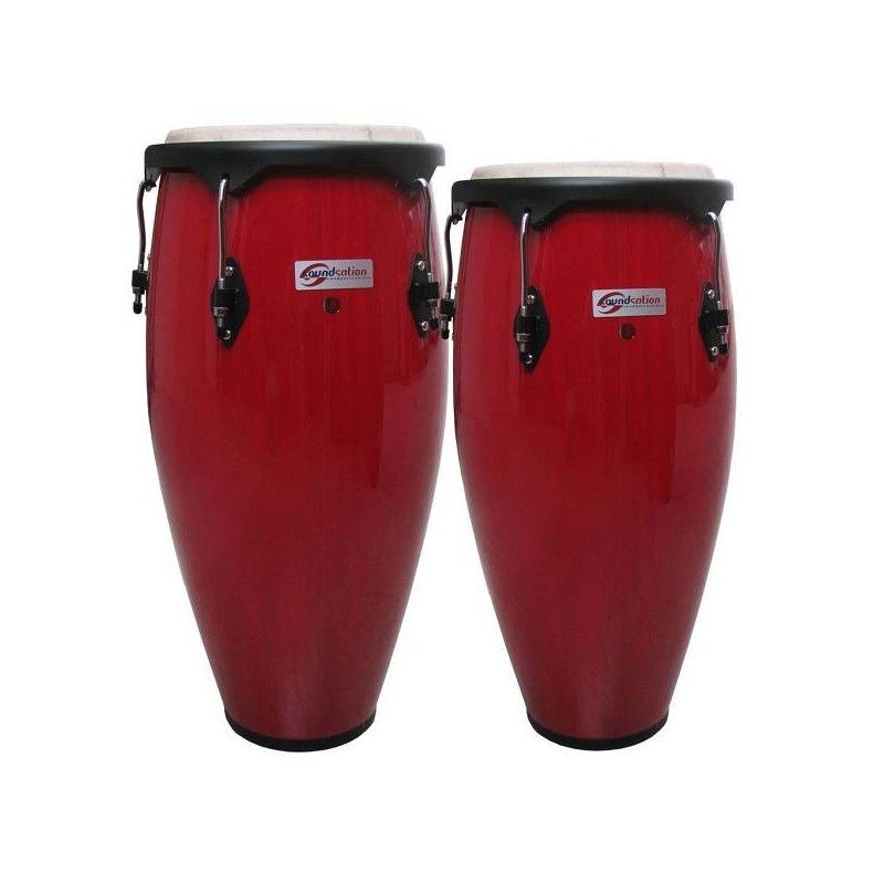 SOUNDSATION SCO10-RD 10 +11 - CONGAS 10 + 11 IN LEGNO - vaiconlasigla