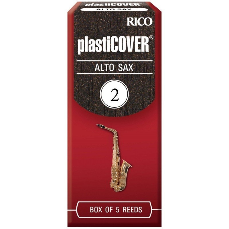 RICO RRP05ASX200 Ance per Sax Alto in Mib Plasticover, Misura 2 - vai con la sigla