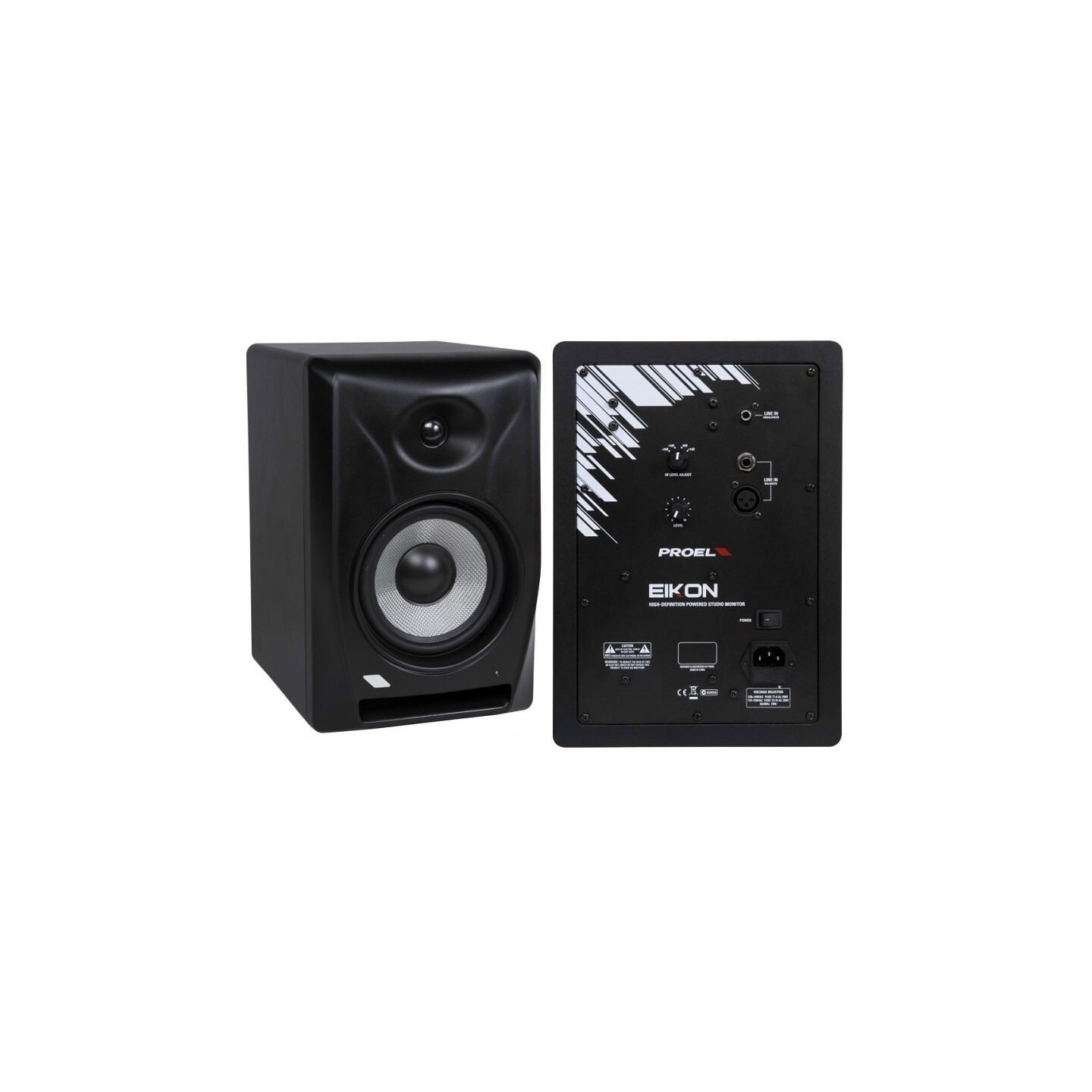PROEL EIKON5 Nearfield studio monitor amplificati - vaiconlasigla