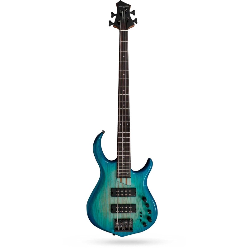 MARCUS MILLER M5 SWAMP ASH-4 TBL TRANS BLUE - vaiconlasigla