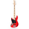 MARCUS MILLER V7 VINTAGE ALDER-5 LEFTHAND (2ND GEN) BMR MET.RED - vaiconlasigla