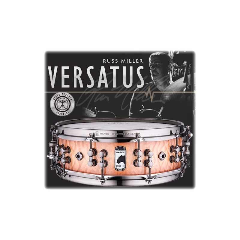 MAPEX IT BPDLMH4460LPW RULLANTE BLACK PANTHER DESIGN LAB VERSATUS 14X4,625 RUSS MILLER - vai con la sigla