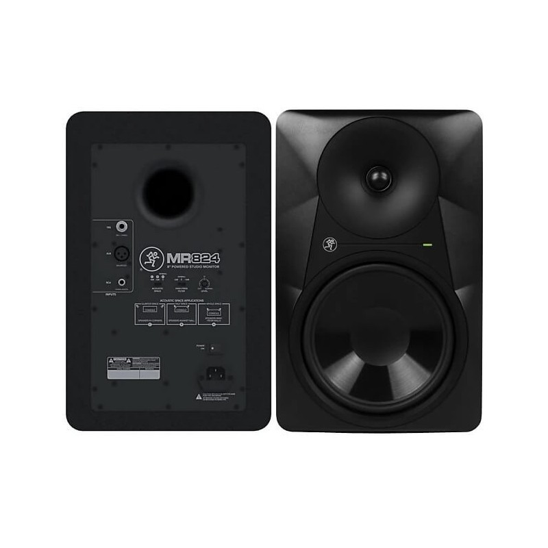 MACKIE MR824 STUDIO MONITOR BIAMPLIFICATO 8" 85W - vaiconlasigla