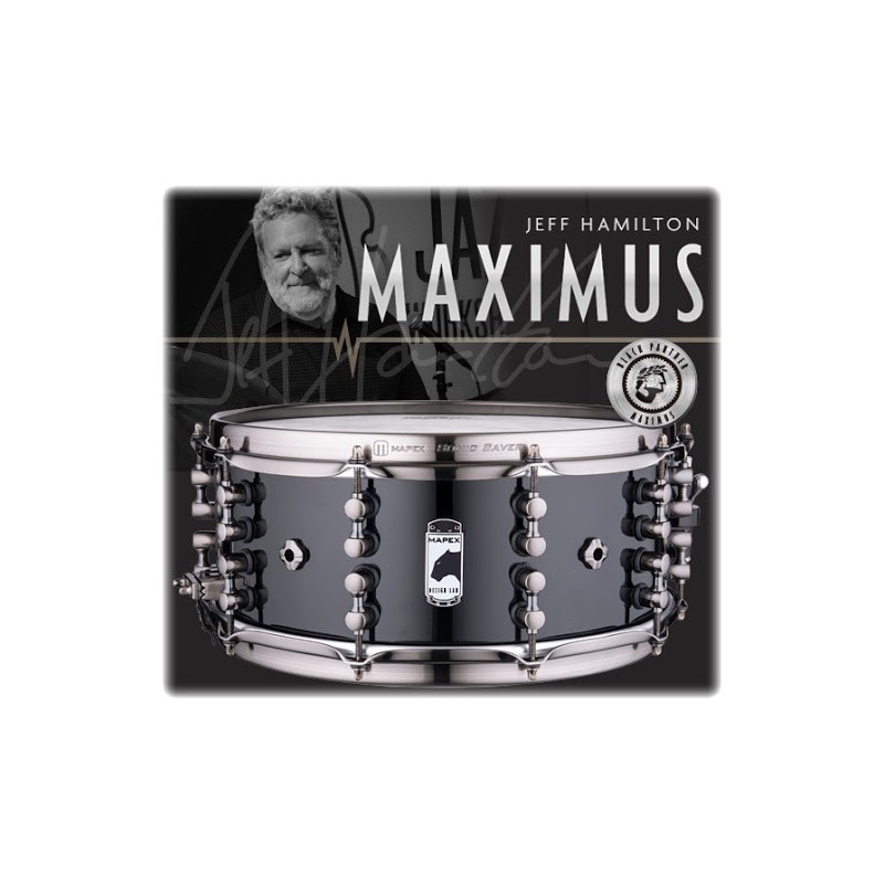 MAPEX IT BPDLMH4600LPB RULLANTE BLACK PANTHER DESIGN LAB MAXIMUS 14X6 JEFF HAMILTON - vaiconlasigla