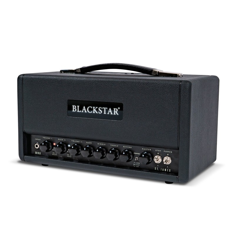 BLACKSTAR ST. JAMES 50 6L6H - BLACK - vaiconlasigla