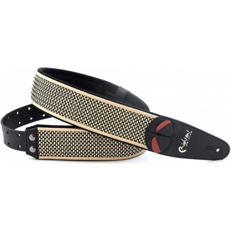 RIGHTON AMPSTRAPS Salt&Pepper Black, tracolla per chitarra e basso - vai con la sigla