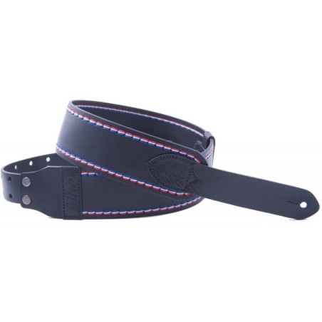 RIGHTON STRAPS French Black, tracolla per chitarra e basso - vaiconlasigla