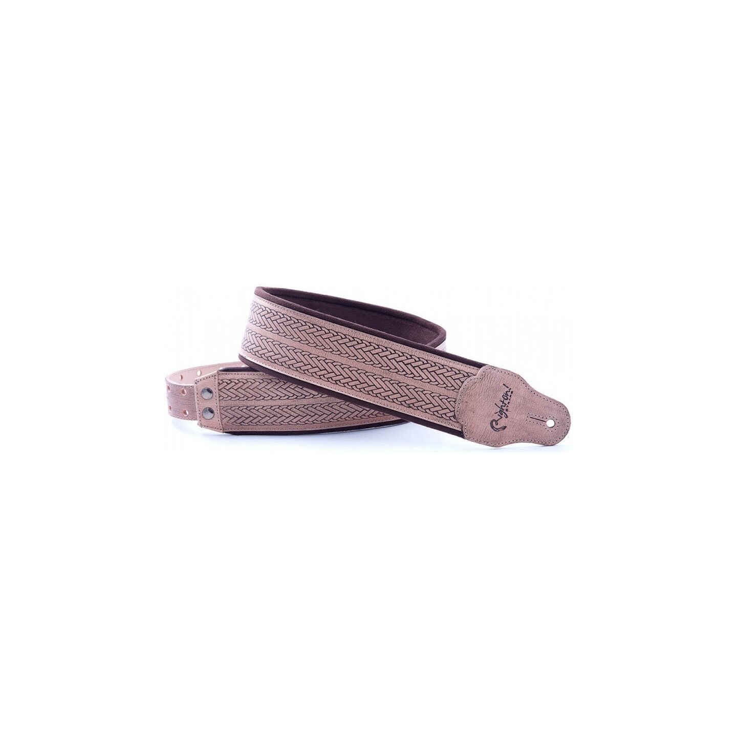 RIGHTON STRAPS TRESS BEIGE, tracolla per chitarra e basso - vaiconlasigla