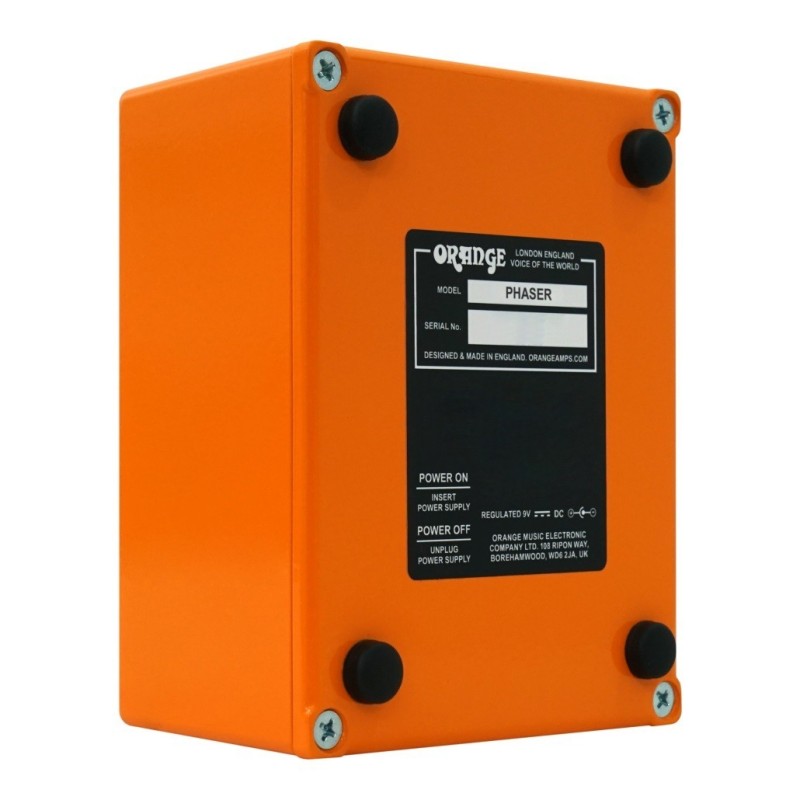 ORANGE PHASER PEDAL - vai con la sigla