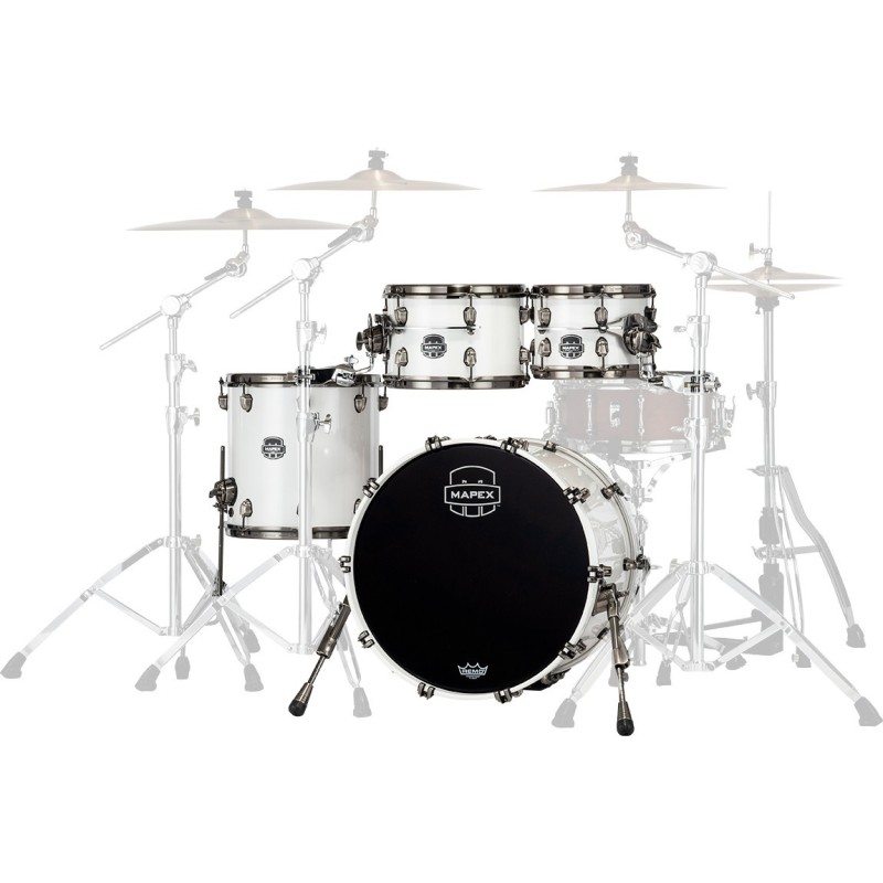 MAPEX IT SE504XBBPI SATURN EVOLUTION BIRCH FUSION 4 PEZZI POLAR WHITE - vai con la sigla