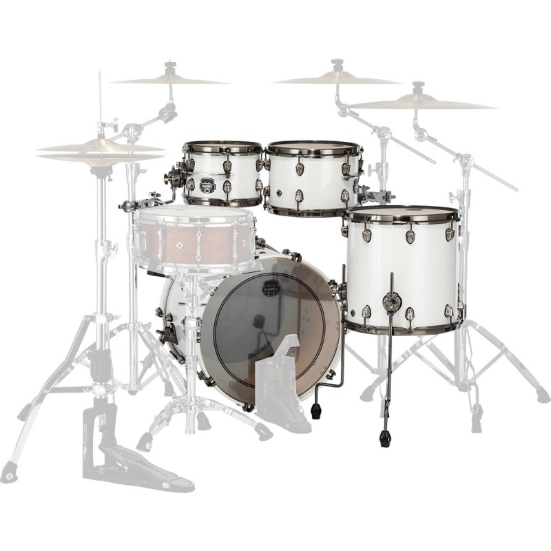 MAPEX IT SE504XBBPI SATURN EVOLUTION BIRCH FUSION 4 PEZZI POLAR WHITE - vaiconlasigla