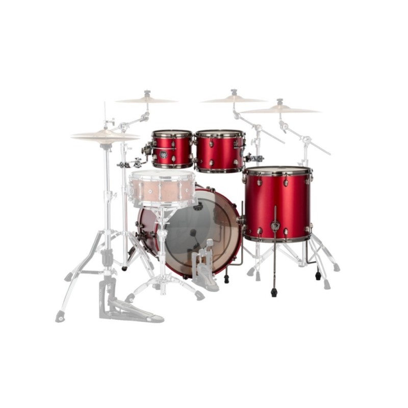 MAPEX IT SE529XMBPA SATURN EVOLUTION MAPLE ROCK 4 PEZZI TUSCAN RED - vaiconlasigla