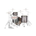 MAPEX IT SE426XHBPG SATURN EVOLUTION HYBRID ORGANIC ROCK 3 PEZZI GUN METAL GREY - vaiconlasigla