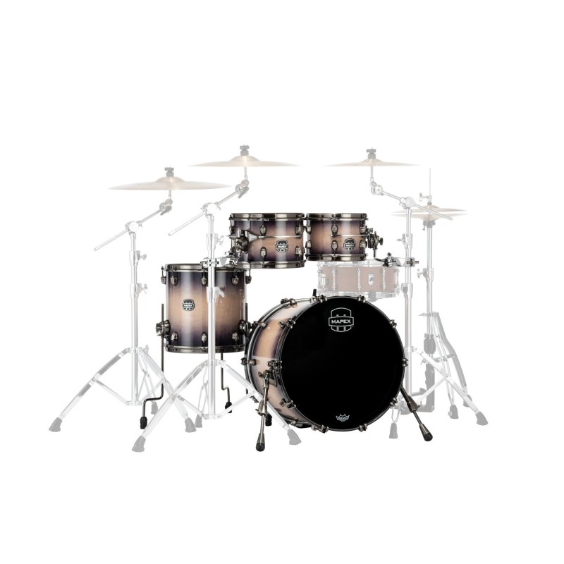 MAPEX IT SE504XMBPZ SATURN EVOLUTION MAPLE FUSION 4 PEZZI EXOTIC VIOLET BURST - vai con la sigla