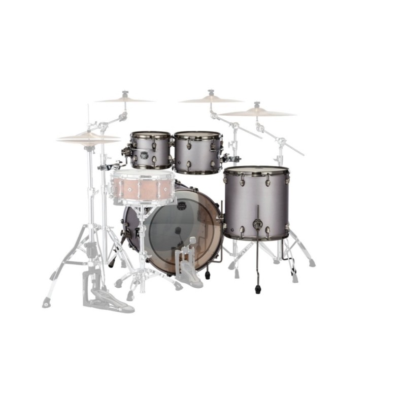 MAPEX IT SE529XBBPG SATURN EVOLUTION BIRCH ROCK 4 PEZZI GUN METAL GREY - vaiconlasigla