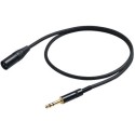 PROEL CHL230LU10 jack stereo Ø 6.3 mm -- XLR 3P Maschio - vaiconlasigla