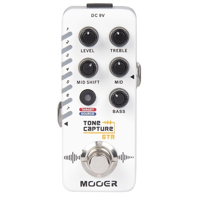 MOOER TONE CAPTURE, Eq/campionatore per chitarra - vai con la sigla