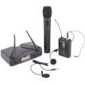 EIKON WM700D KIT, Radiomicrofono a mano+headset doppio canale - vaiconlasigla