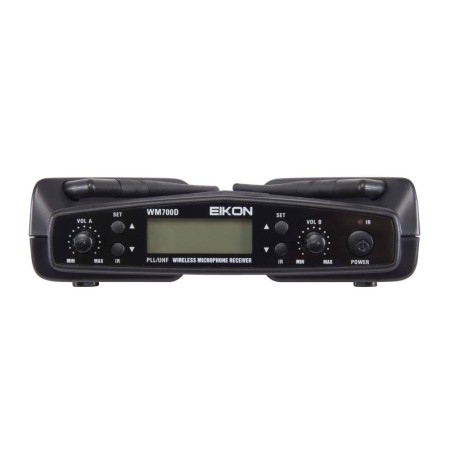 EIKON WM700D KIT, Radiomicrofono a mano+headset doppio canale - vaiconlasigla