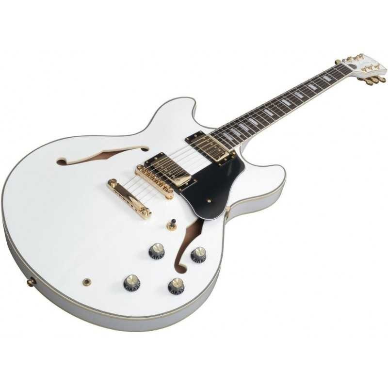 SIRE H7 WH WHITE chitarra semiacustica - vai con la sigla