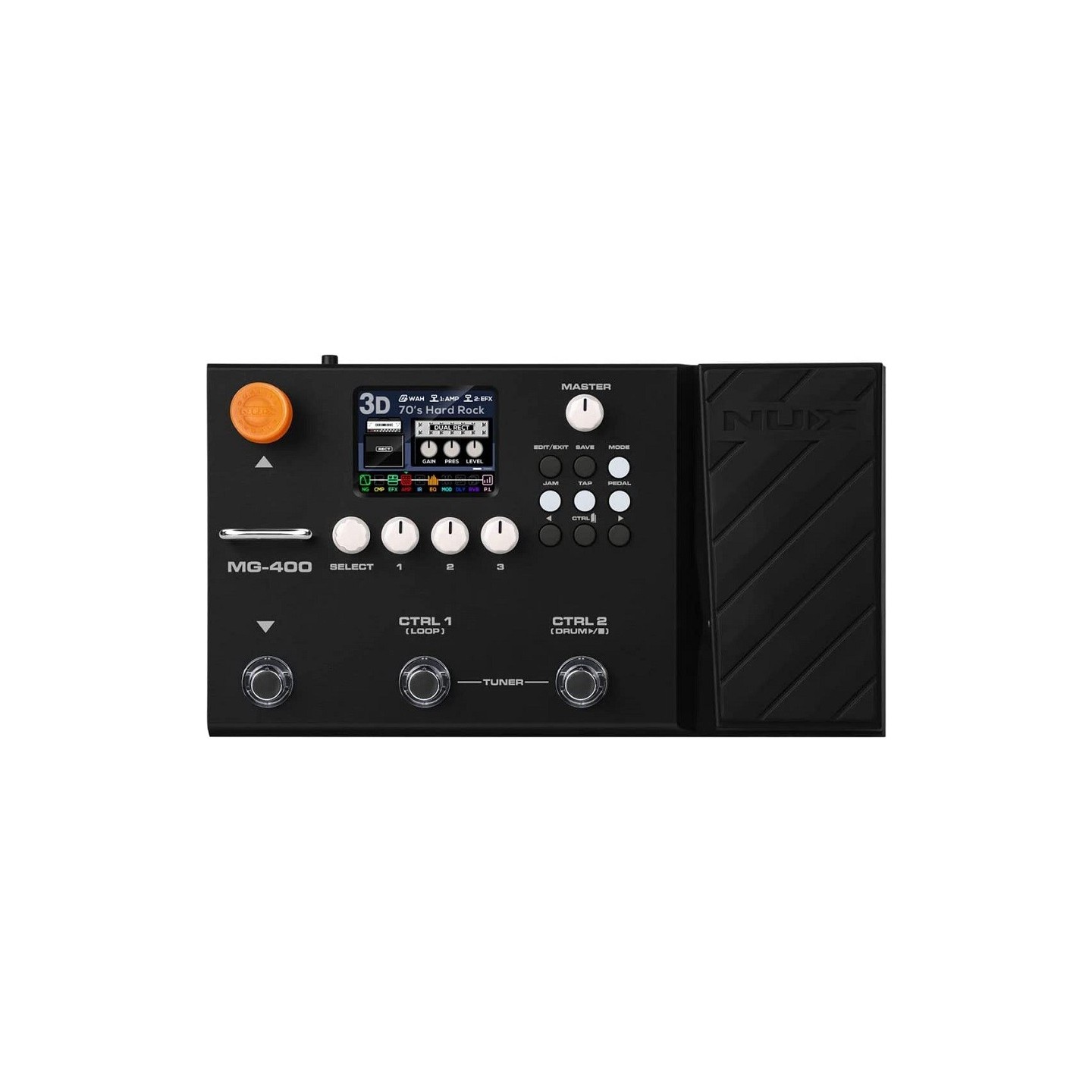 NUX MG-400 MODELING GUITAR PROCESSOR - vai con la sigla