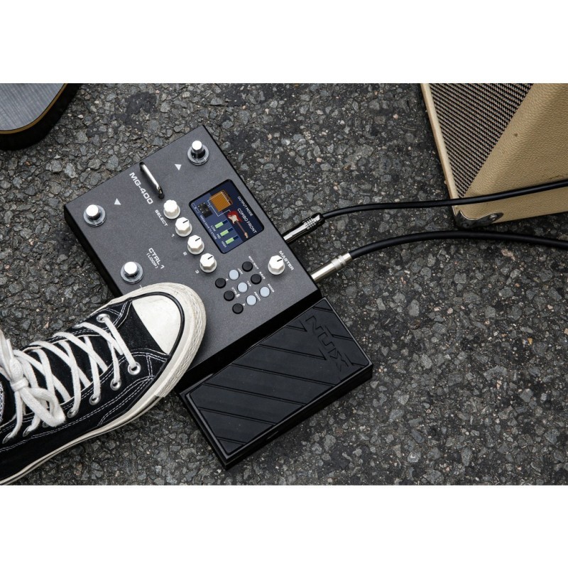 NUX MG-400 MODELING GUITAR PROCESSOR - vaiconlasigla
