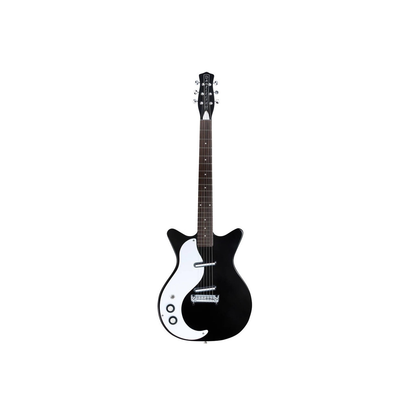 DANELECTRO 59M NOS+ LEFT BLACK - vaiconlasigla