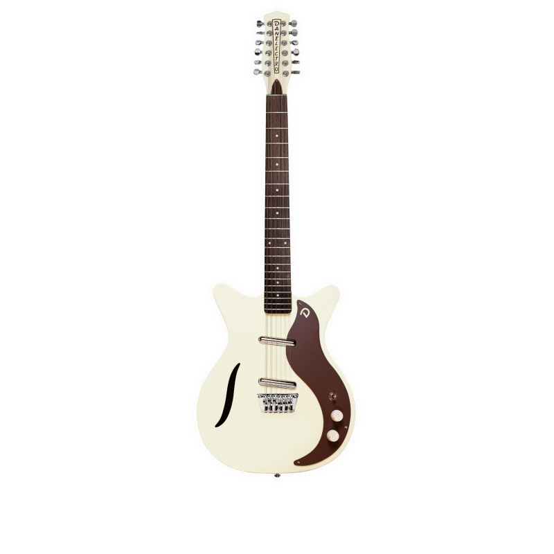 DANELECTRO VINTAGE 12STR VINTAGE WHITE - vaiconlasigla
