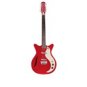 DANELECTRO VINTAGE 12STR GUITAR RED METALLIC - vaiconlasigla