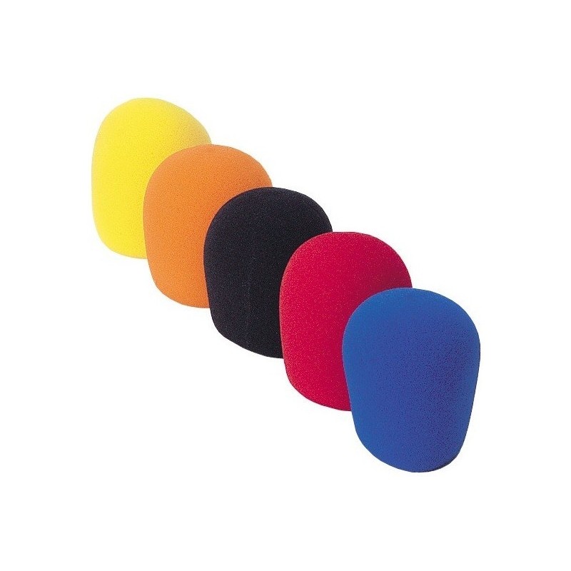 SOUNDSATION W-40-C Confezione 5 Antivento colorati per Microfono testa sferica - vaiconlasigla