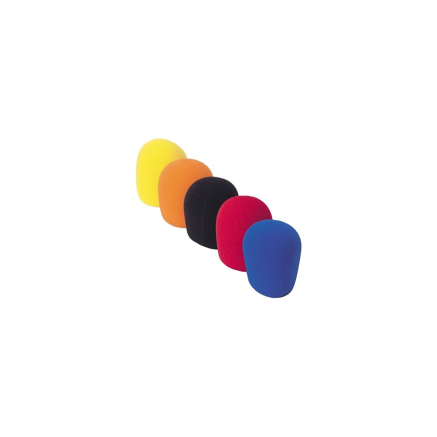 SOUNDSATION W-40-C Confezione 5 Antivento colorati per Microfono testa sferica - vaiconlasigla