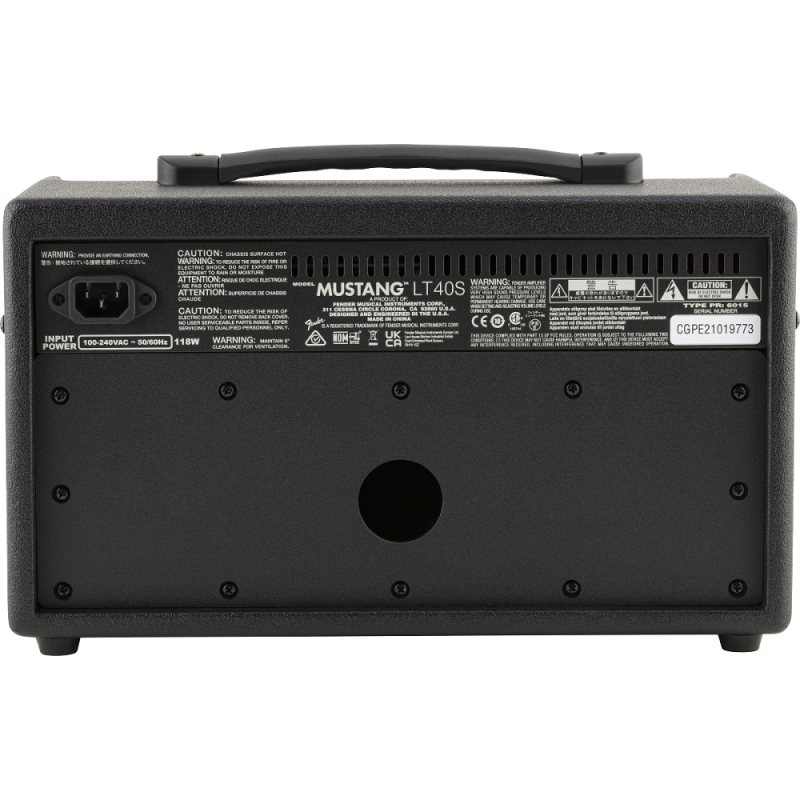 FENDER Mustang™ LT40S, Amplificatore combo stereo da 40 watt - vai con la sigla