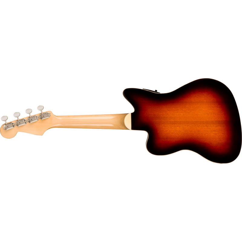 FENDER Jazzmaster Uke, Walnut Fingerboard, Tortoiseshell Pickguard, 3-Color Sunburst - vaiconlasigla