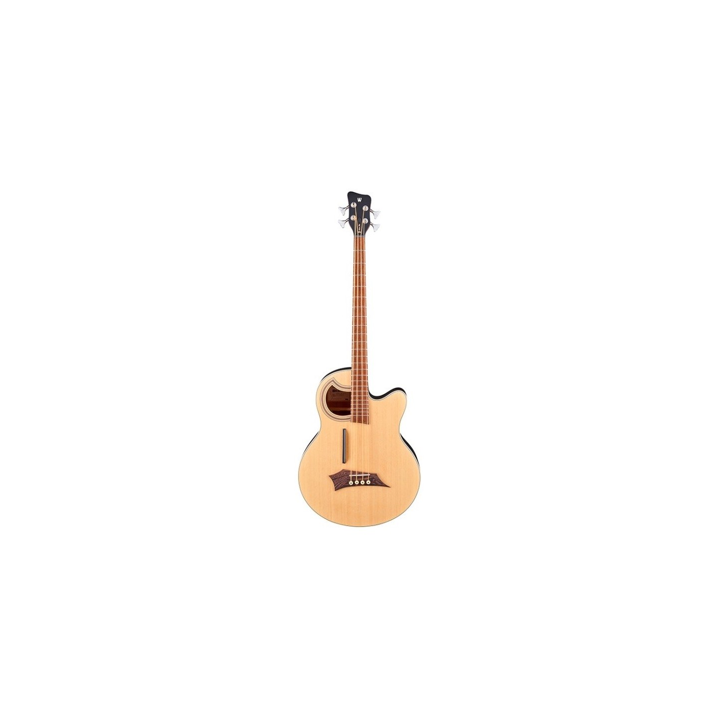 WARWICK Alien Standard 4 Natural Satin, basso acustico - vai con la sigla