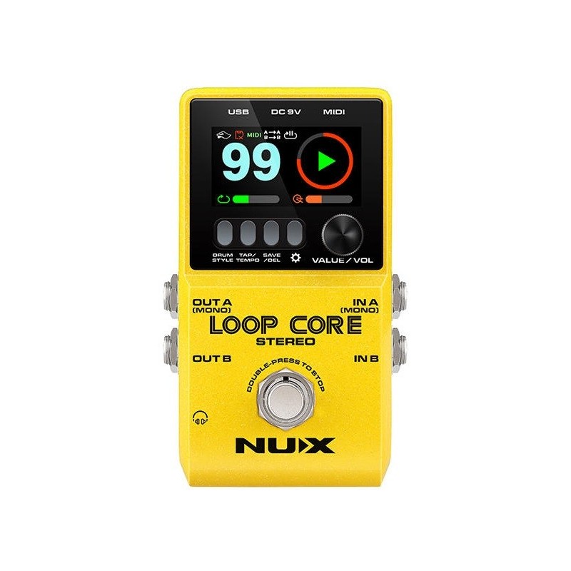NUX LOOP CORE STEREO, Pedale Looper stereo - vai con la sigla