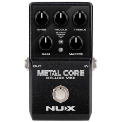 NUX Metal Core Deluxe MKII, Pedale preamp high gain con uscita IR - vaiconlasigla
