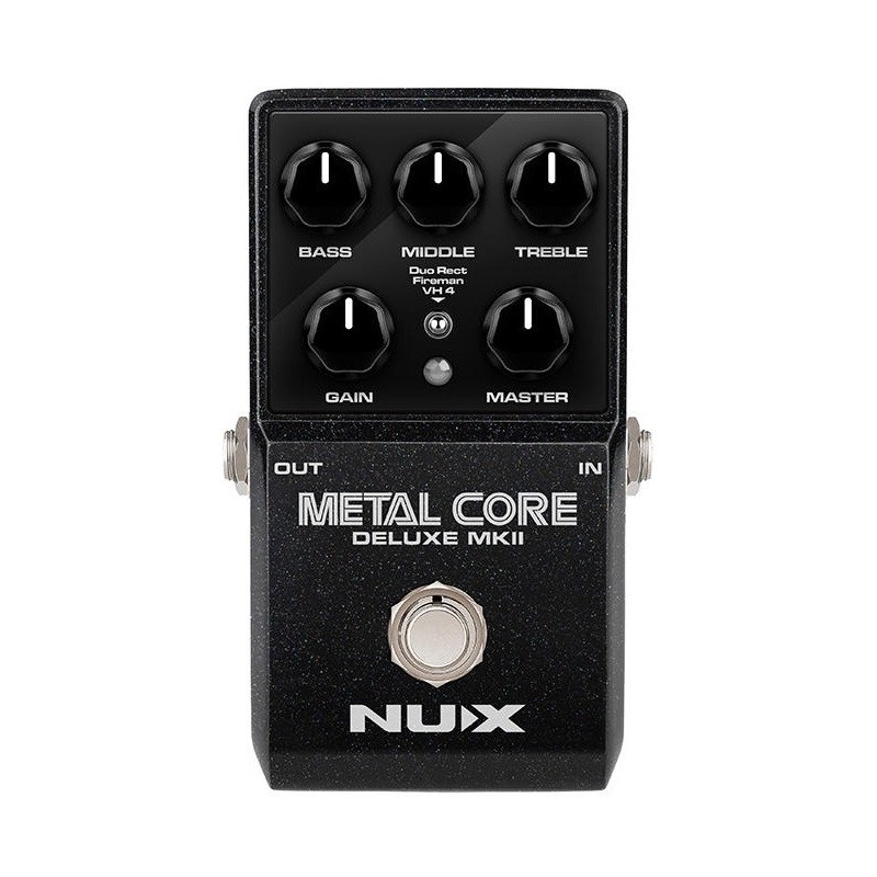 NUX Metal Core Deluxe MKII, Pedale preamp high gain con uscita IR - vaiconlasigla