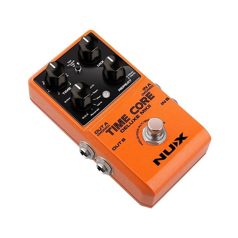 NUX TIME CORE DELUXE MKII, Pedale delay con looper - vai con la sigla