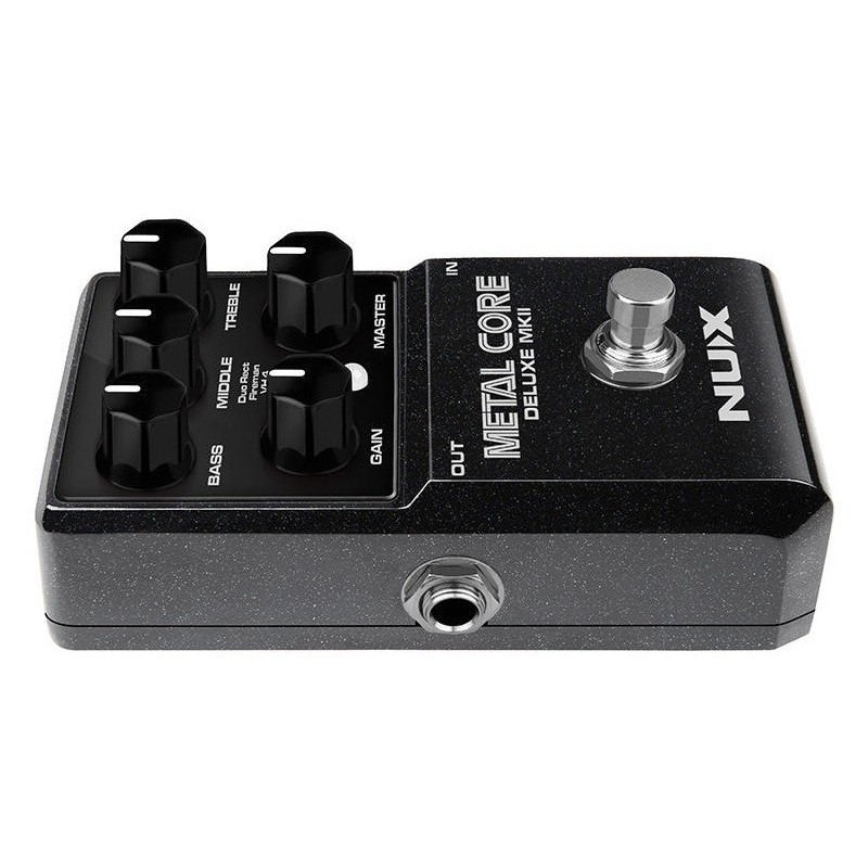 NUX Metal Core Deluxe MKII, Pedale preamp high gain con uscita IR - vai con la sigla